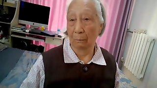 Ancient Asian Grannie Gets Despoil