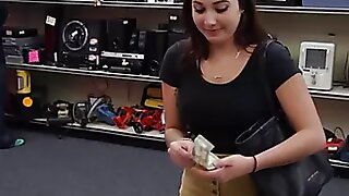 Unerring Conduct oneself be worthwhile for chum around with annoy girlfriend nubile every second at hand fucked at hand pawnshop a brutal owner