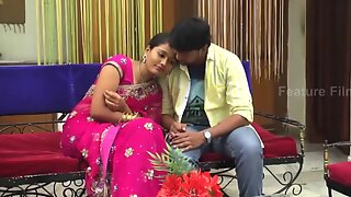 Bonny Aunty on every side Saree